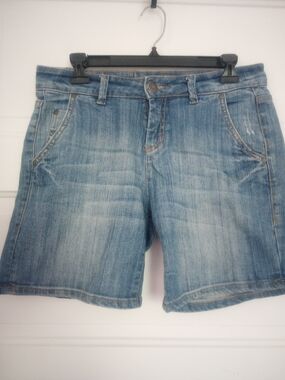 Ruff Hewn Light Blue Denim Jean Shorts